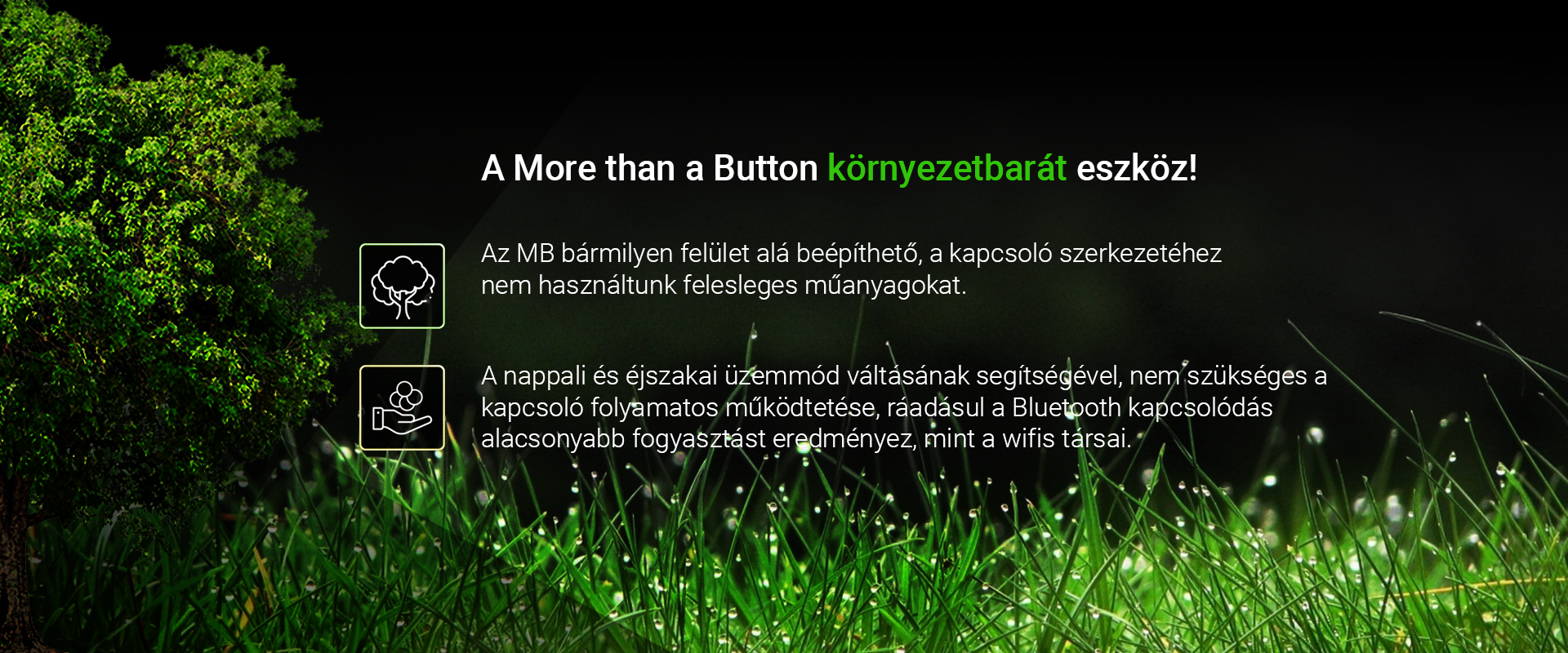 környezetbarát érintőkapcsolók